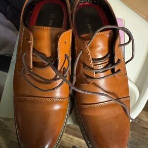 Frye Tan Leather Men's Oxfords